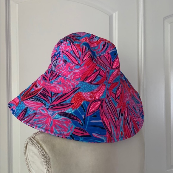 Lilly Pulitzer Sun Hat Ruby Red Wild Times main image 7